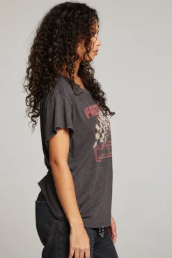 Women Chaser Brand Fast Times Racing Team Tee