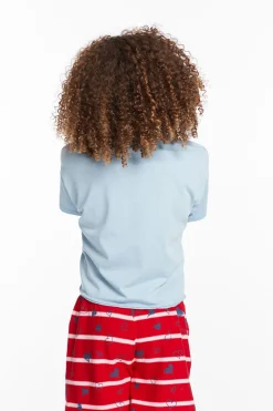 Kids Chaser Brand Flag Girls Tee