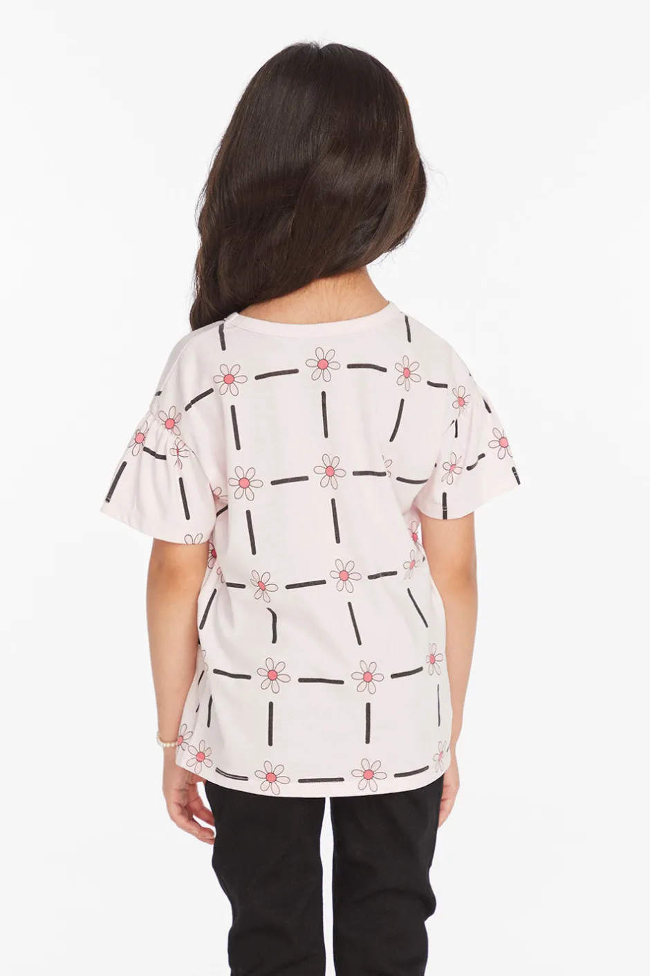 Kids Chaser Brand Flower Power Girls Tee