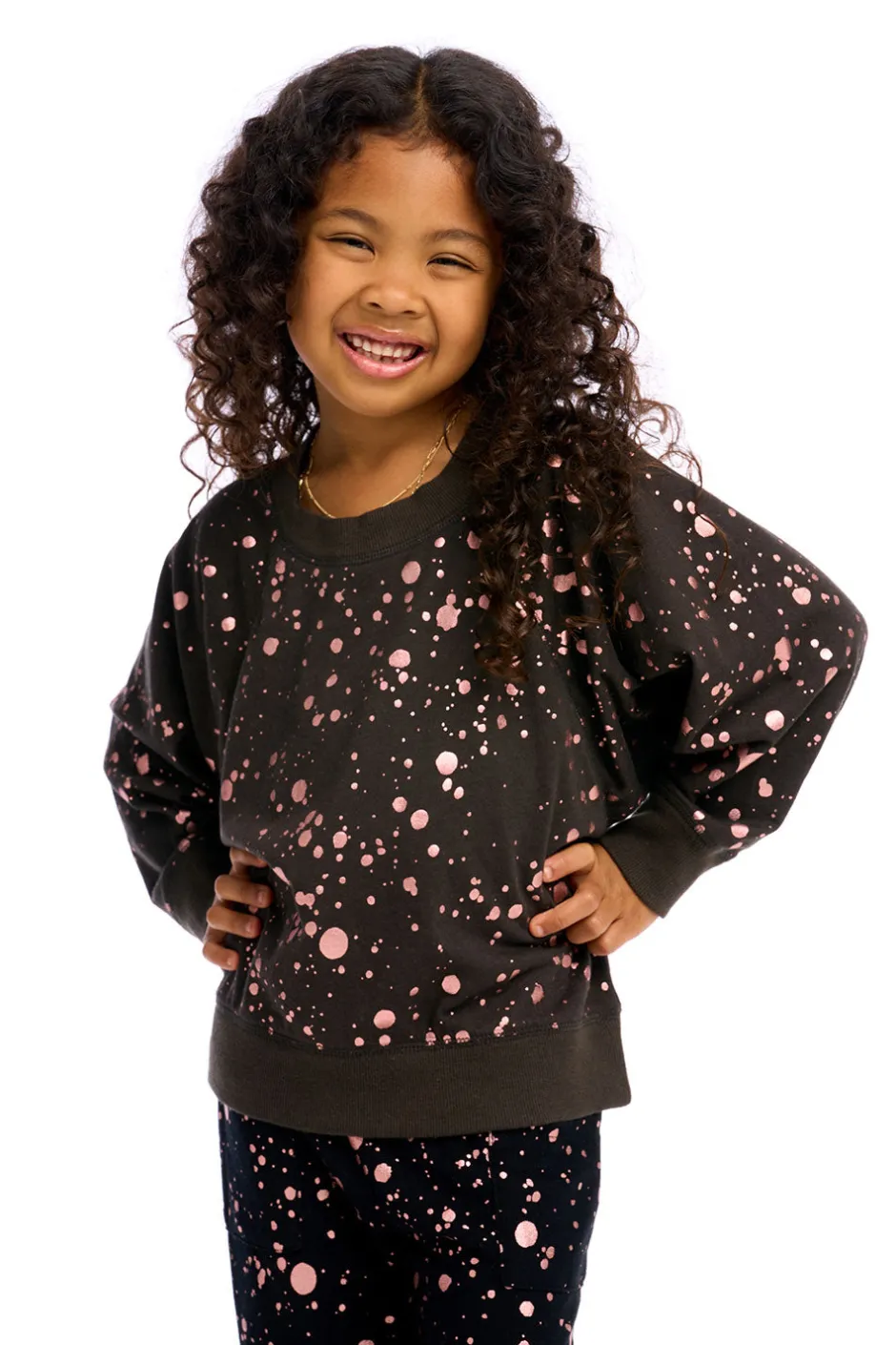 Kids Chaser Brand Foil Splatter