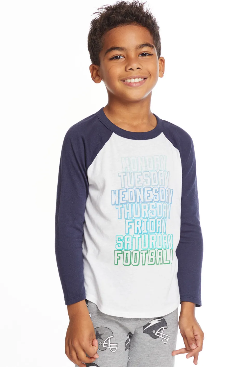 Kids/BOY Chaser Brand Football Sunday Boys Long Sleeve