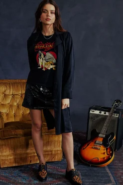 Women Chaser Brand Ford Licorice Trench Coat