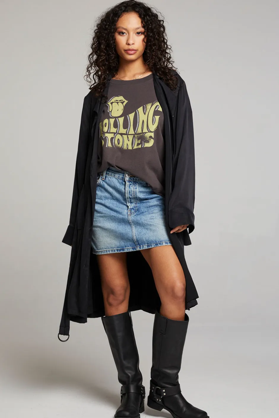 Women Chaser Brand Ford Licorice Trench Coat