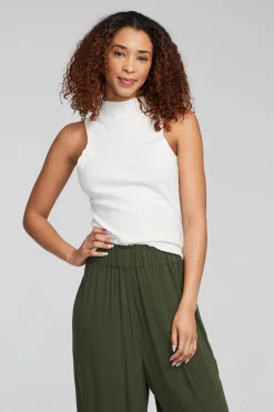 Women Chaser Brand Fox Bright White Tank