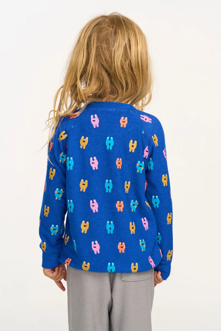 Kids/BOY Chaser Brand Funny Monsters Kanga Pocket Pullover