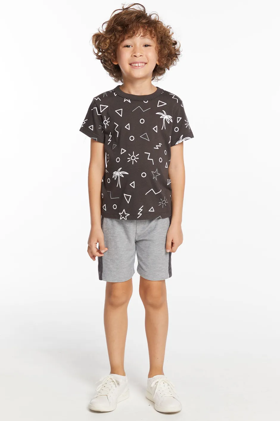 Kids/BOY Chaser Brand Geo Palms Boys Tee