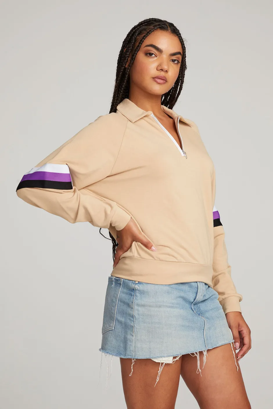 Women Chaser Brand Gilette Portabella Pullover
