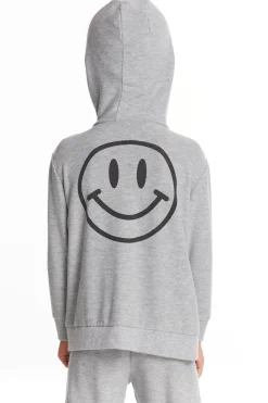 Kids/BOY Chaser Brand Good Times Boys Long Sleeve Zip Up Hoodie