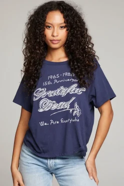 Women Chaser Brand Grateful Dead 15th Anniversary Tour Tee