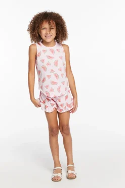 Kids Chaser Brand Grotto Watermelon Heaven Girls Short