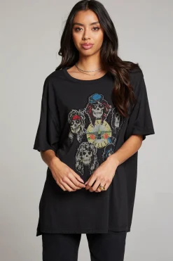 Women Chaser Brand Guns N' Roses Los Angeles Coliseum One Size Tee