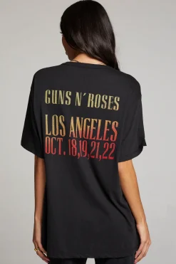 Women Chaser Brand Guns N' Roses Los Angeles Coliseum One Size Tee