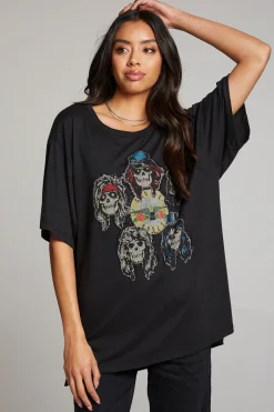 Women Chaser Brand Guns N' Roses Los Angeles Coliseum One Size Tee