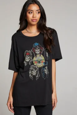 Women Chaser Brand Guns N' Roses Los Angeles Coliseum One Size Tee