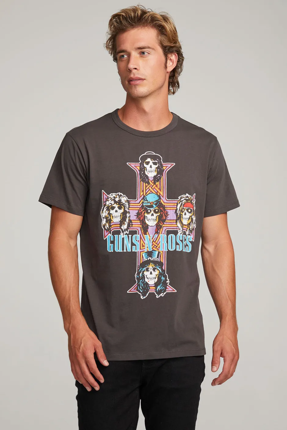 Women Chaser Brand Guns 'n Roses Paradise City Mens Tee
