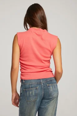 Women Chaser Brand Haileyy Flame Tank Top