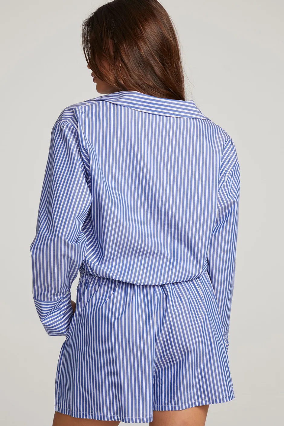 Women Chaser Brand Haley Marmont Stripe Blouse