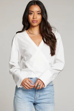 Women Chaser Brand Haleyy White Blouse