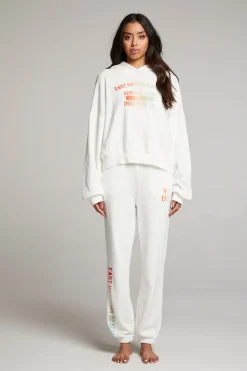 Women Chaser Brand Hamptons Surf Club Pullover Hoodie