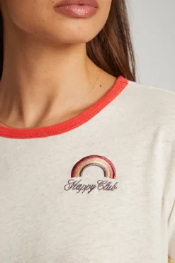 Women Chaser Brand Happy Club Tee