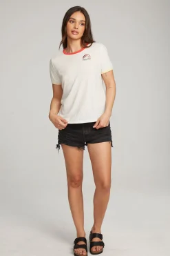 Women Chaser Brand Happy Club Tee