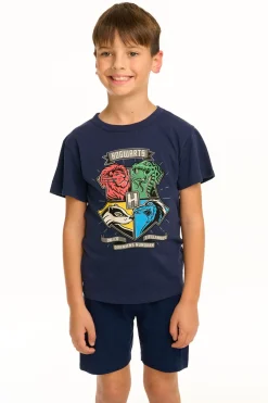 Kids/BOY Chaser Brand Harry Potter - Hogwarts Crest Tee