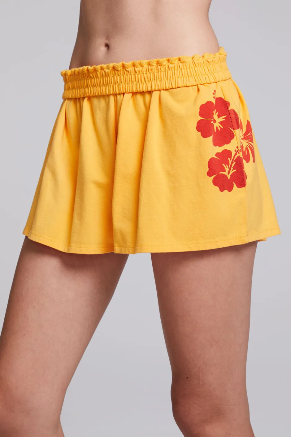 Women Chaser Brand Hibiscus Shorts