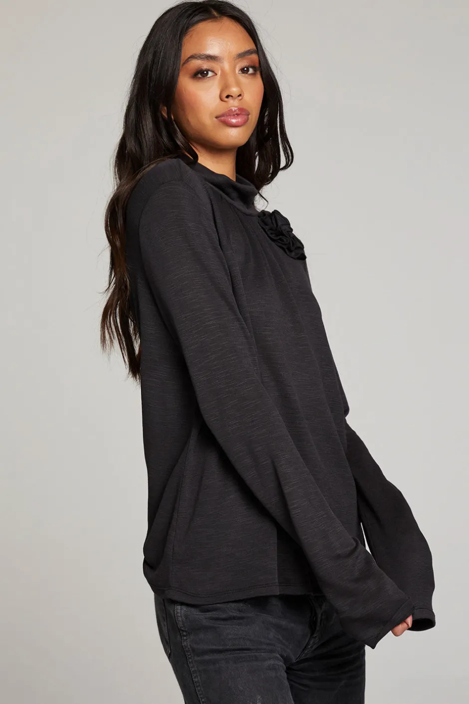 Women Chaser Brand Hill Licorice Long Sleeve
