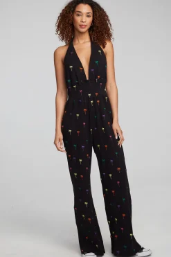 Women Chaser Brand Hinano Jumpsuit - Black Onyx