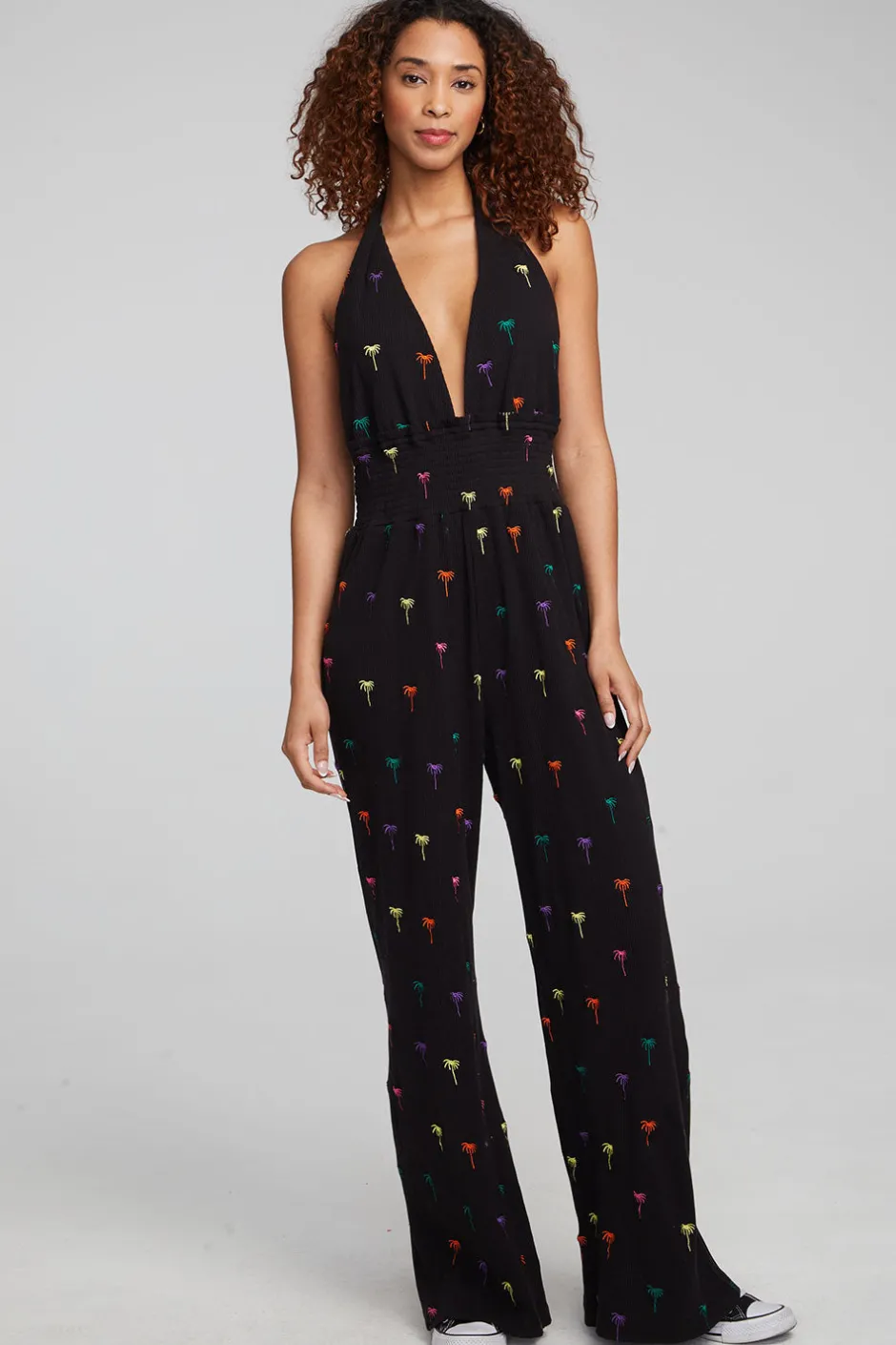 Women Chaser Brand Hinano Jumpsuit - Black Onyx
