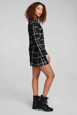 Women Chaser Brand Hunter Fairfax Plaid Mini Dress