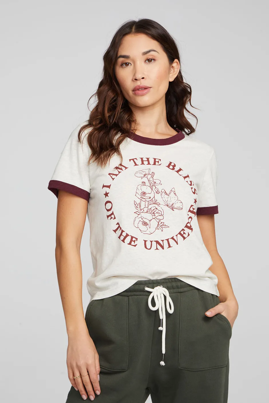 Women Chaser Brand I Am Bliss Tee