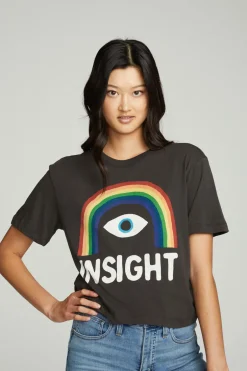 Women Chaser Brand Insight Rainbow Tee