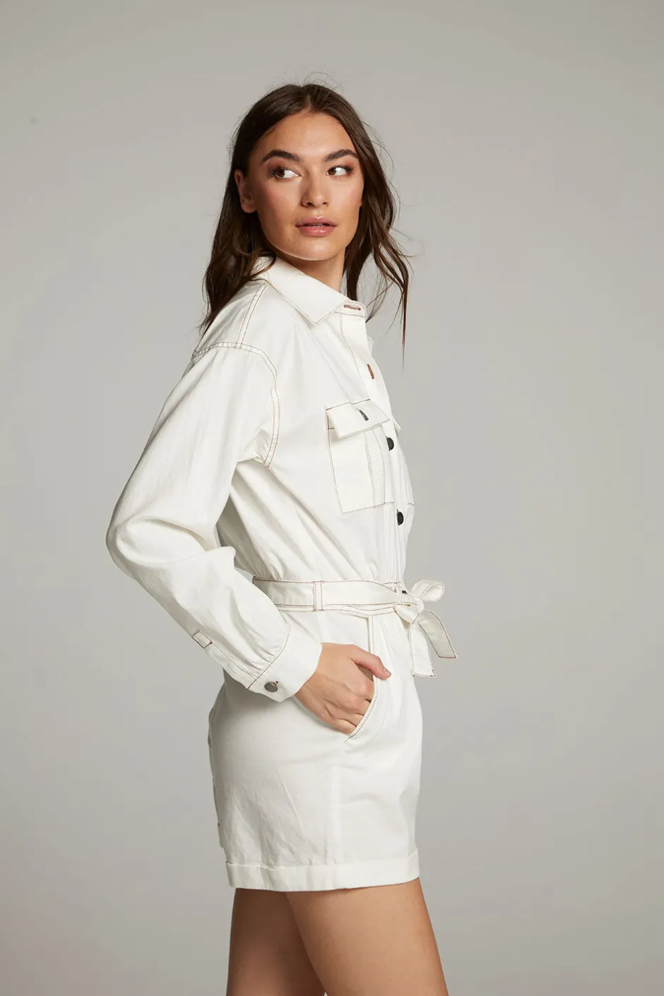 Women Chaser Brand Isabella White Romper