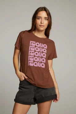 Women Chaser Brand Italia Tee