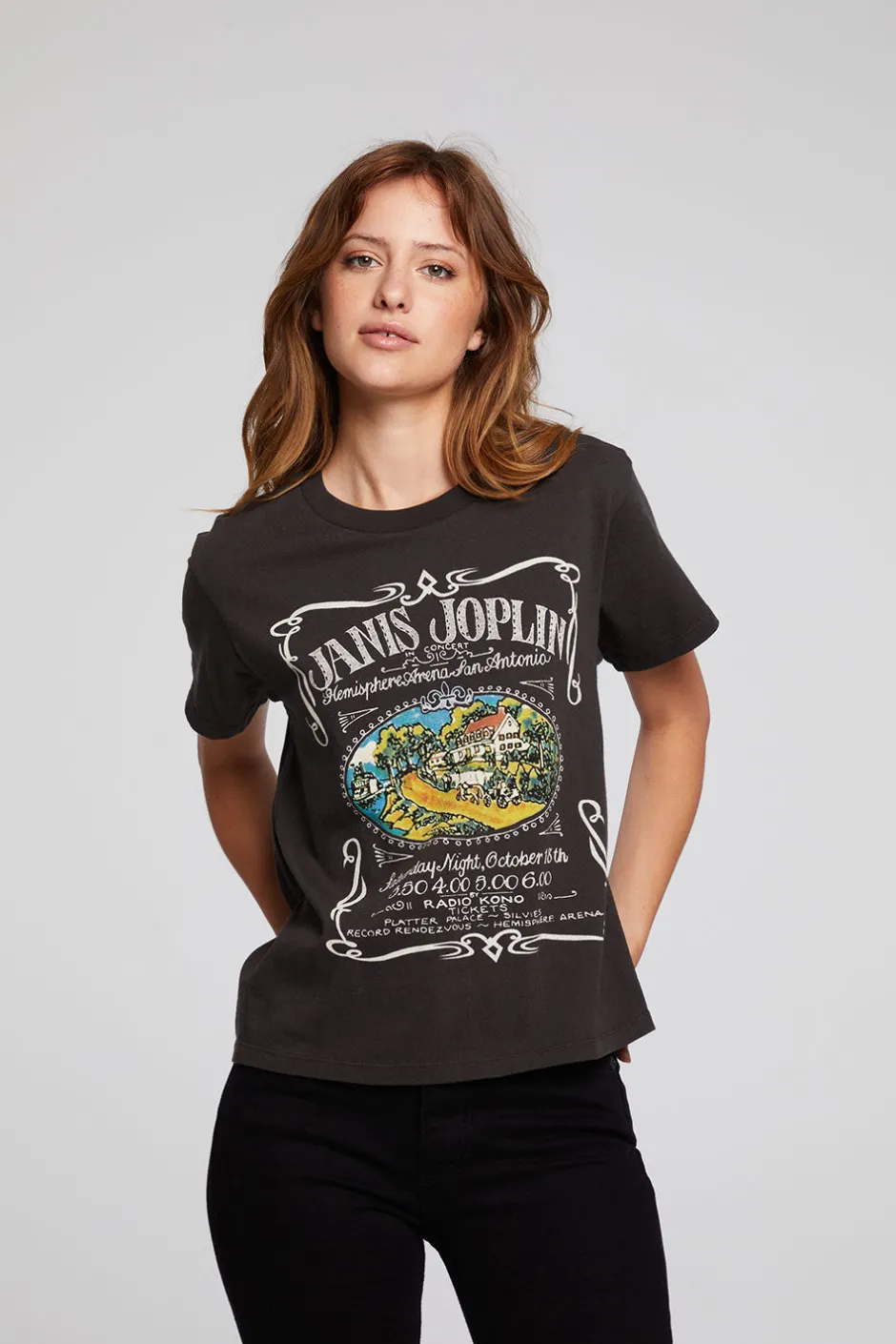 Women Chaser Brand Janis Joplin In Concert Tee