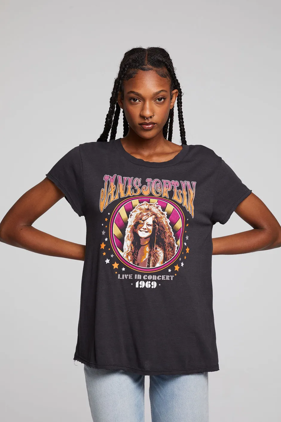 Women Chaser Brand Janis Joplin Live 1969 Sonoma Tee