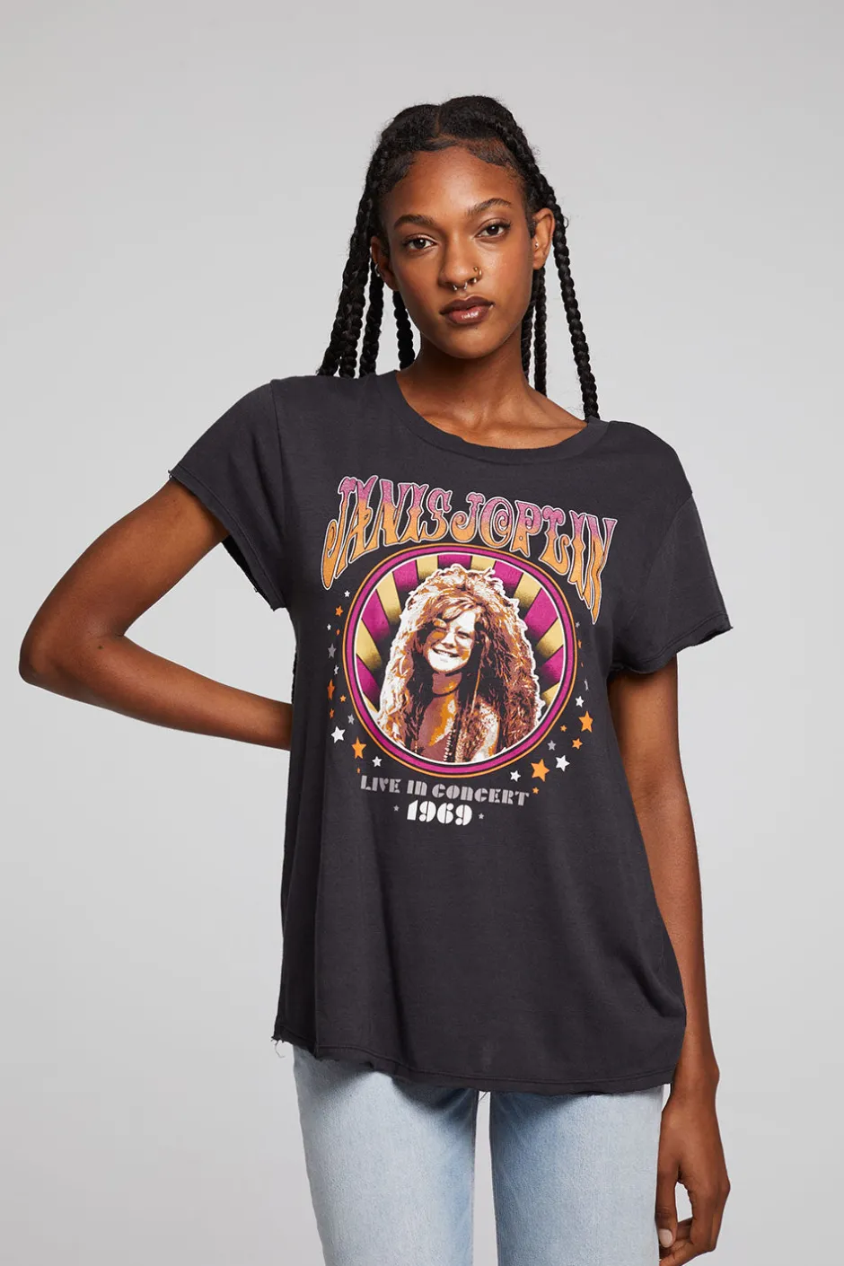 Women Chaser Brand Janis Joplin Live 1969 Sonoma Tee