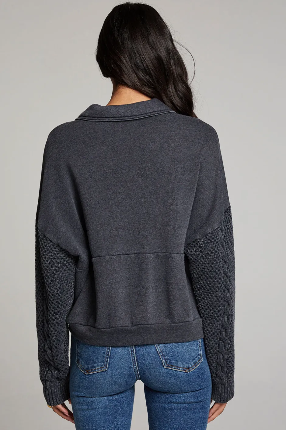 Women Chaser Brand Joe Licorice Half Zip