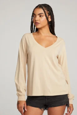 Women Chaser Brand Kara Cappuccino Long Sleeve