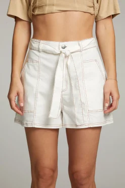 Women Chaser Brand Karina White Short