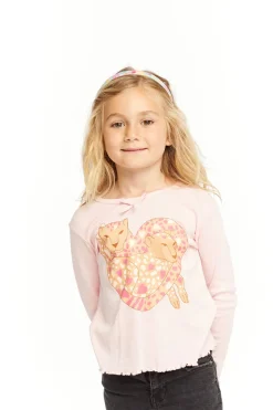 Kids Chaser Brand Leopard Love Long Sleeve