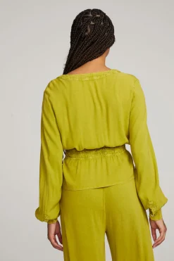 Women Chaser Brand Liberty Citron Blouse