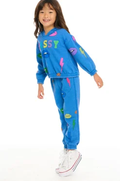 Kids Chaser Brand Lips & Bolts Hoodie
