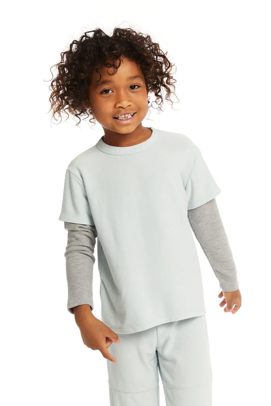 Kids/BOY Chaser Brand Long And Short Sleeve Blue Bird Tee