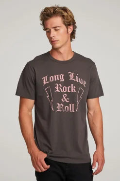 Women Chaser Brand Long Live Rock Mens Tee