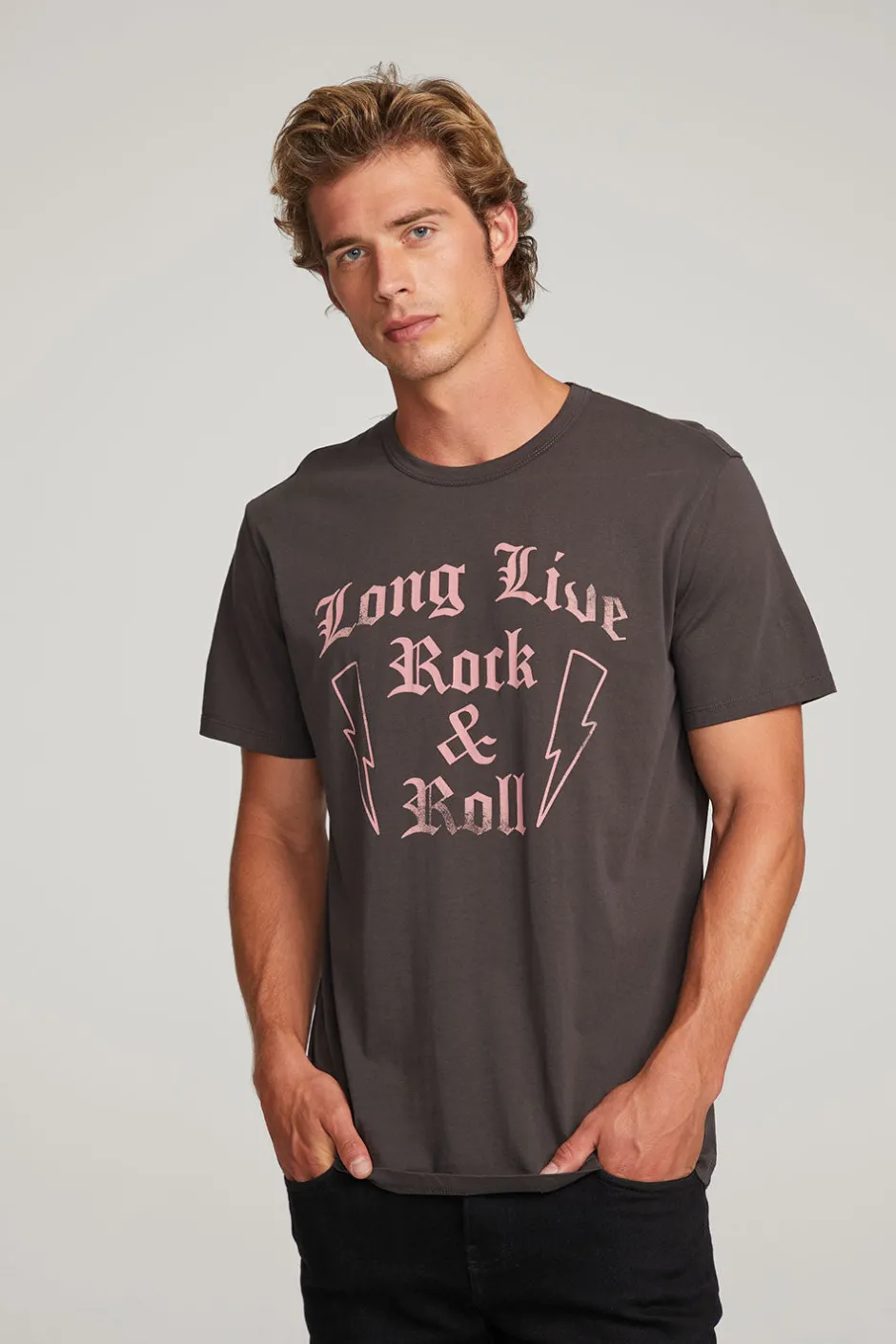 Women Chaser Brand Long Live Rock Mens Tee