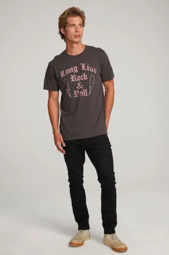 Women Chaser Brand Long Live Rock Mens Tee