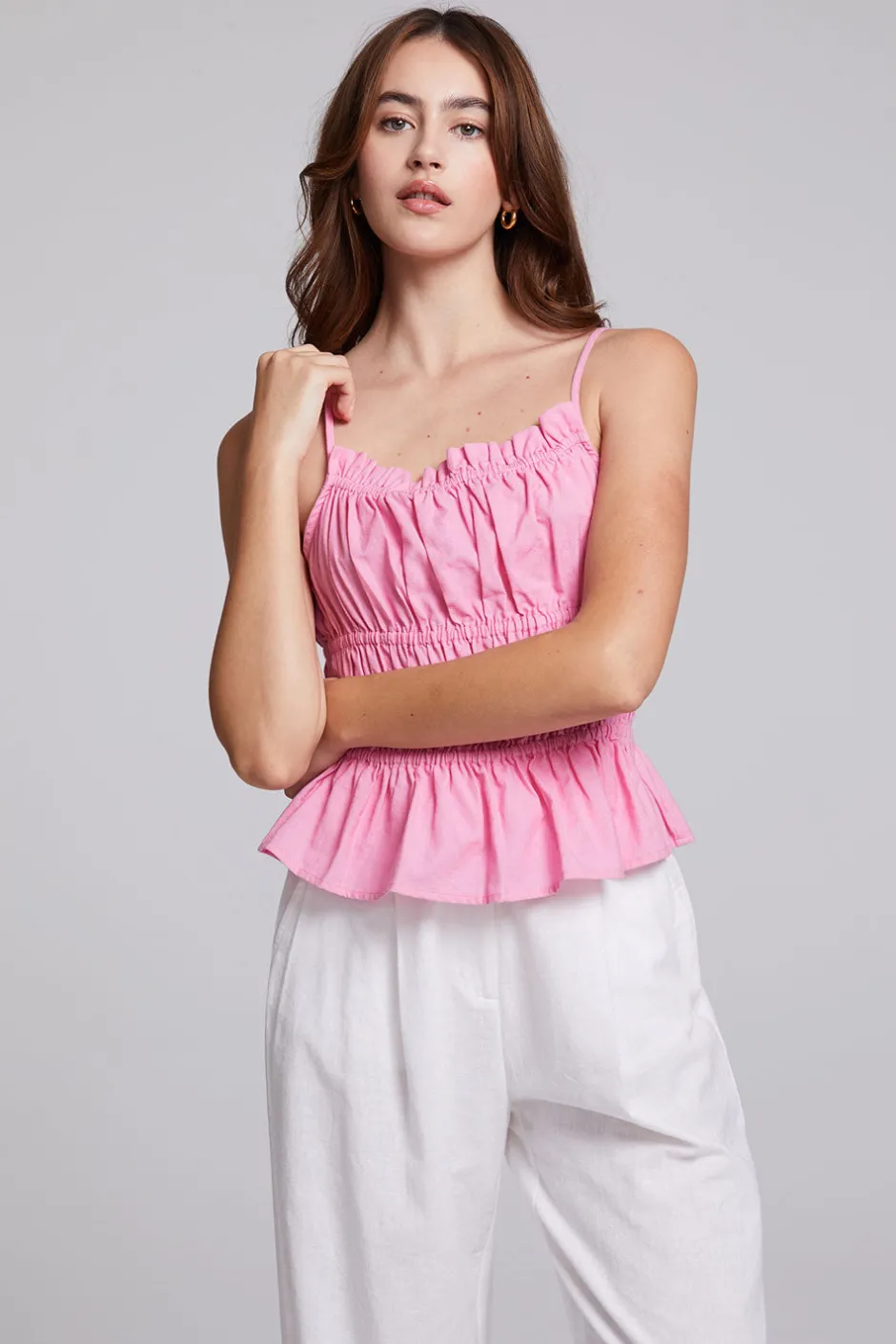 Women Chaser Brand Lorenzo Rosewater Tank Top