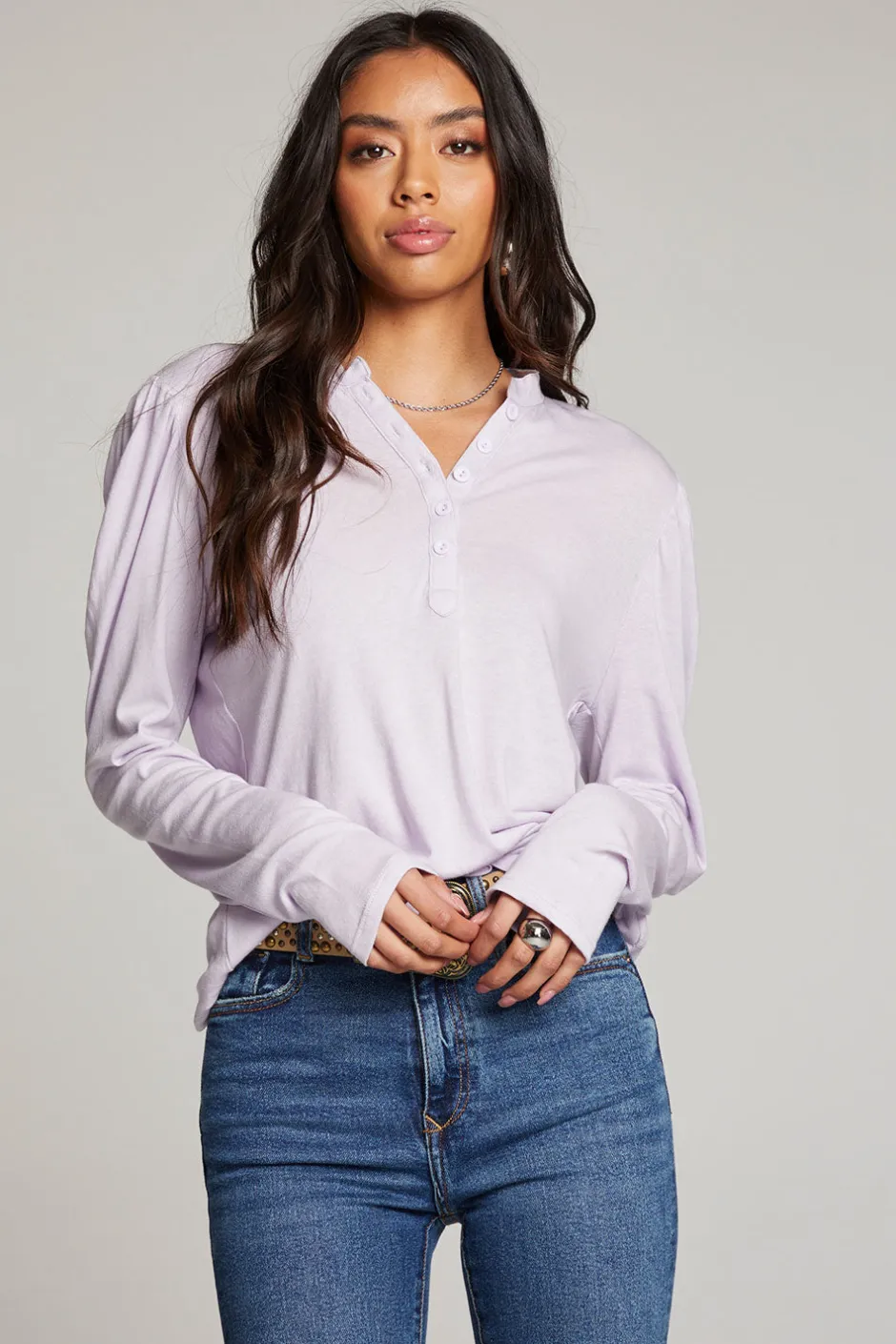 Women Chaser Brand Lotus Petal Long Sleeve